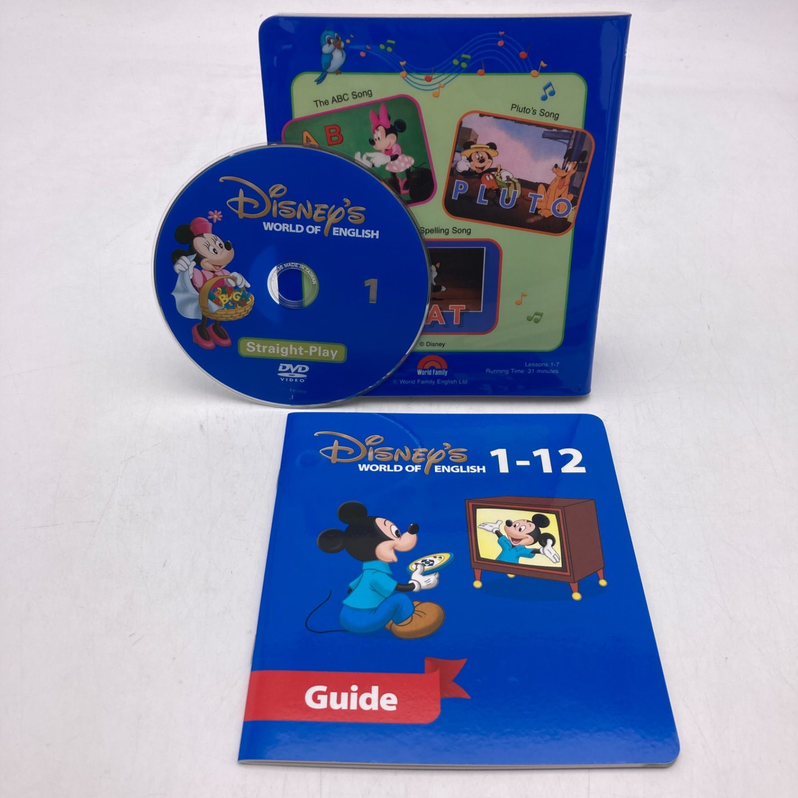 メインプログラムセット ストレートプレイ ディズニー英語システム DWE