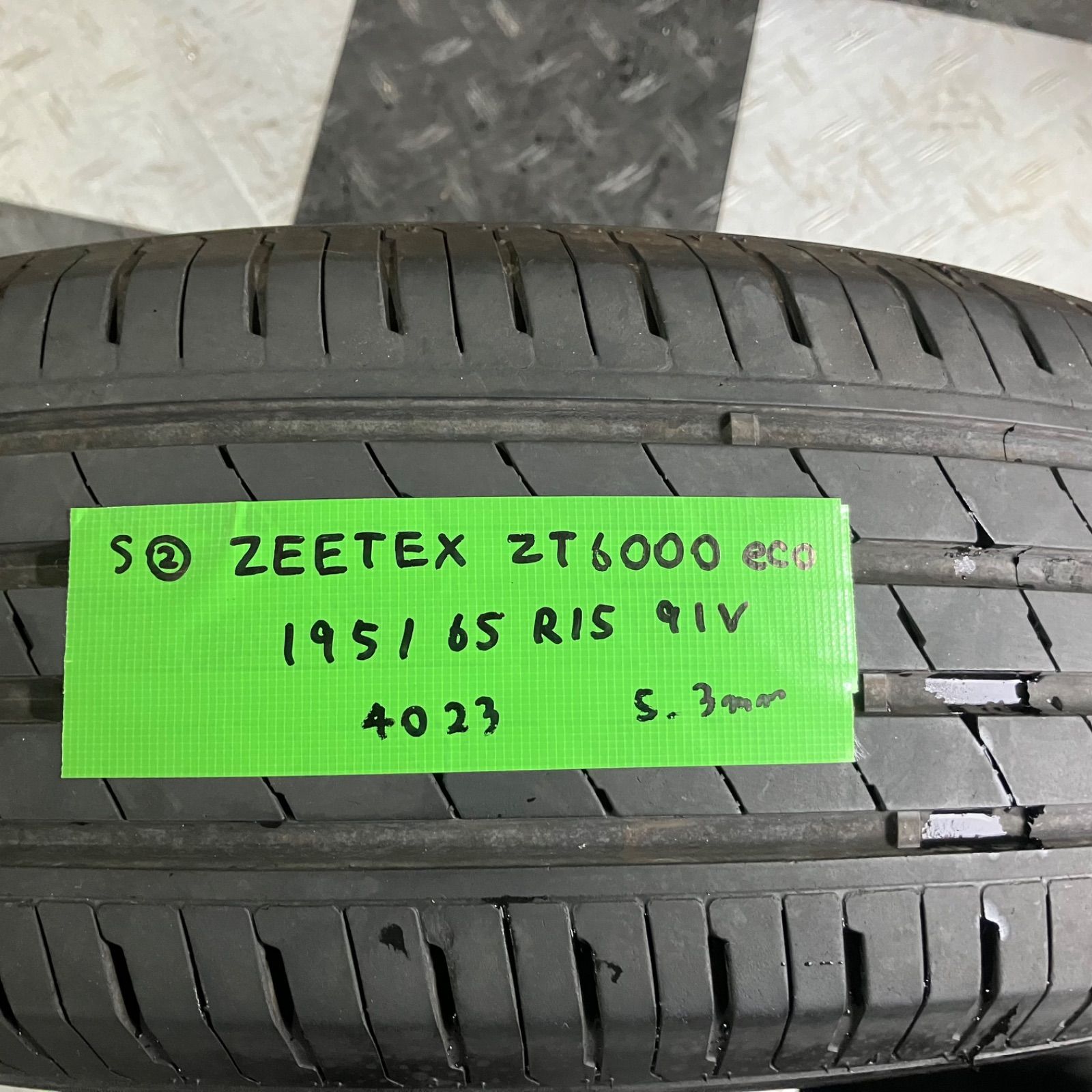 送料込み]195/65R15 2023年製 ZEETEX ZT6000 eco ジーテックス ZT6000