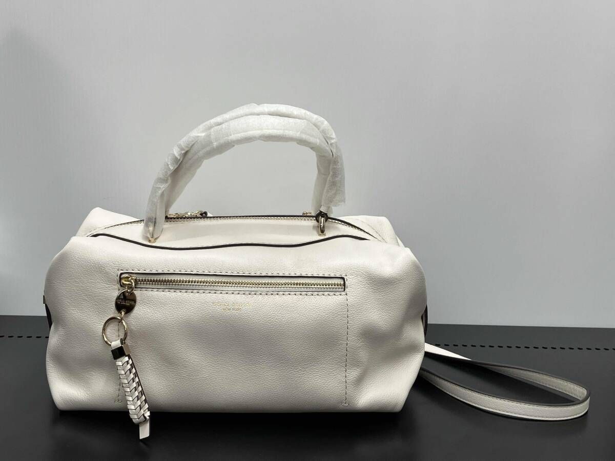 ヘンリベンデル HENRI BENDEL バッグ ハンドバッグ レザー イエロー 