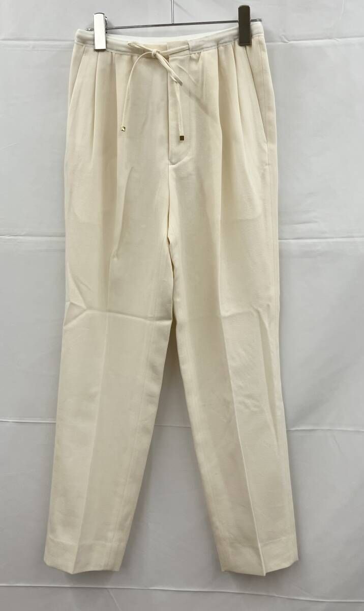 Drawer ドゥロワー ロングパンツ 6514-236-1239 ウールジョーゼット