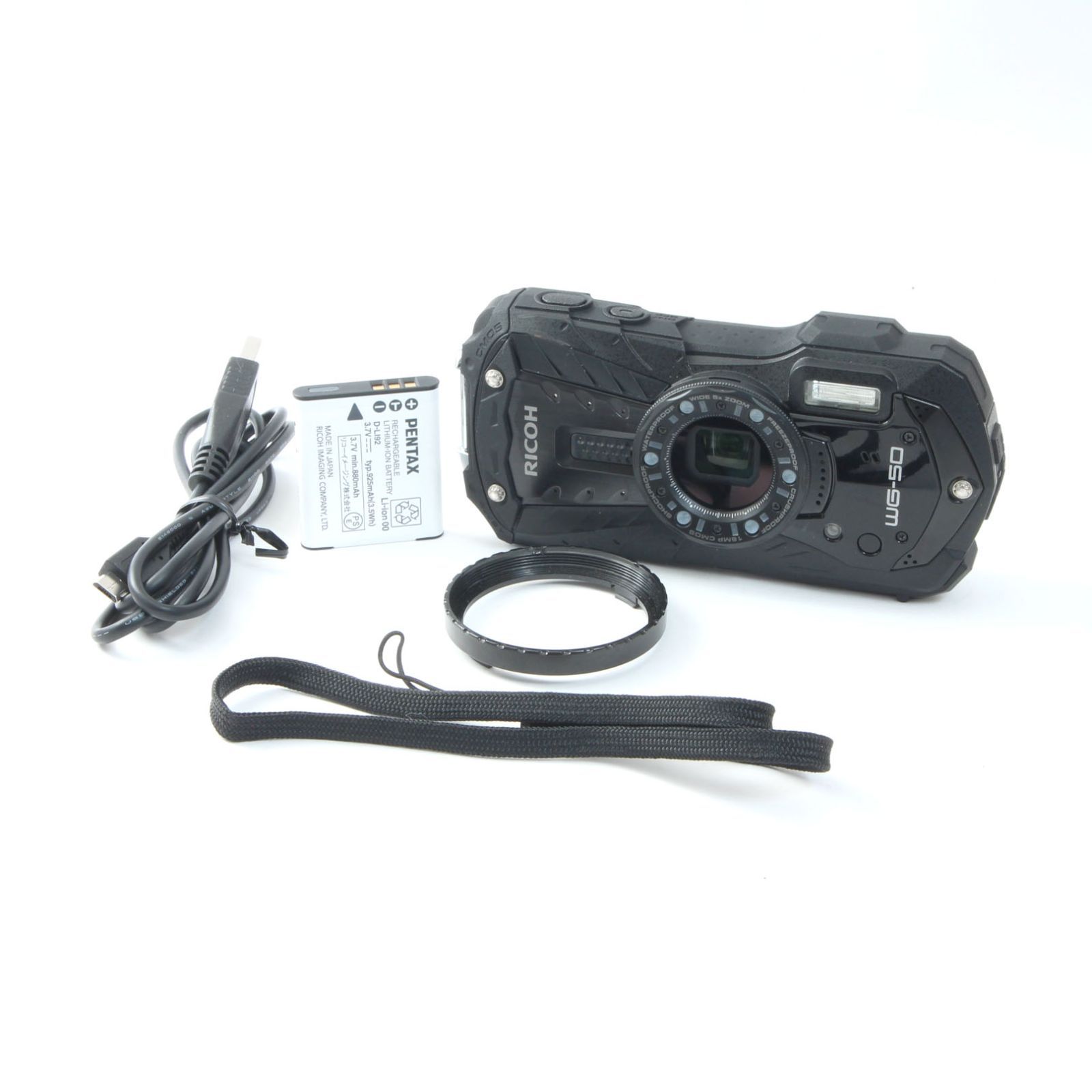 RICOH WG-50 ブラック RICOH リコー WG-50 ブラック 節約 防水 RICOH WG-50 ブラック RICOH リコー WG-50 ブラック 節約 防水