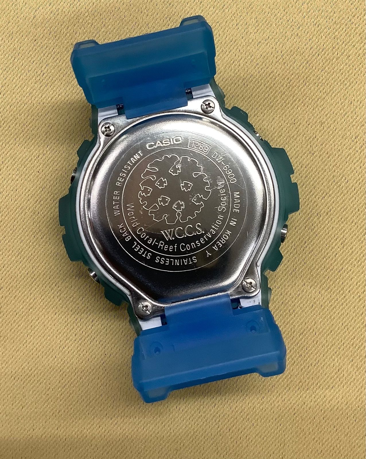 DW-6900WC-2BT W.C.C.S. 世界サンゴ礁 ヘリポーラブルー - メルカリ