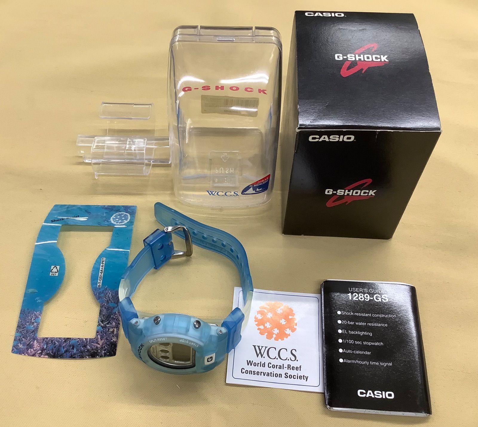 DW-6900WC-2BT W.C.C.S. 世界サンゴ礁 ヘリポーラブルー - メルカリ