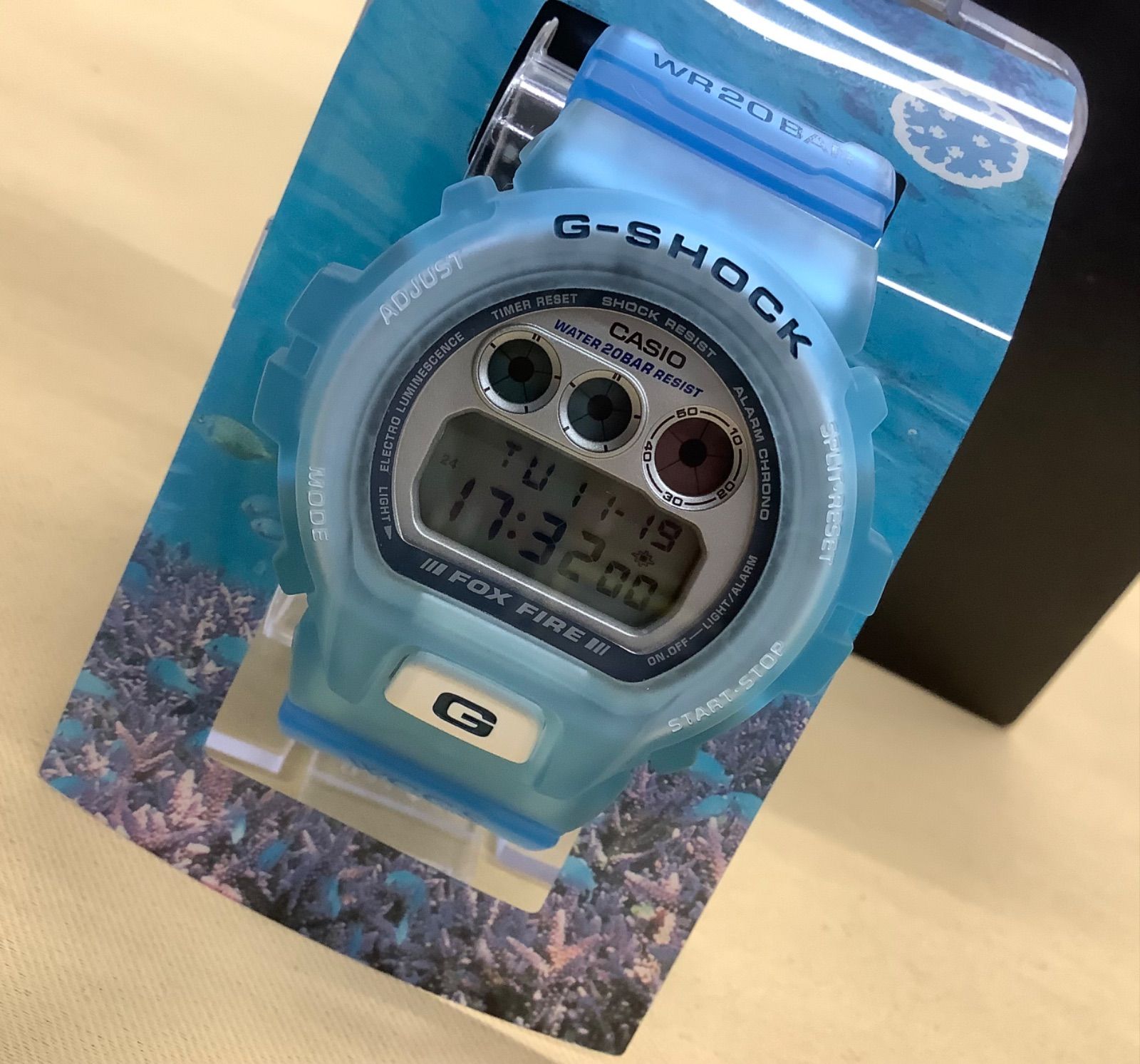 DW-6900WC-2BT W.C.C.S. 世界サンゴ礁 ヘリポーラブルー - メルカリ