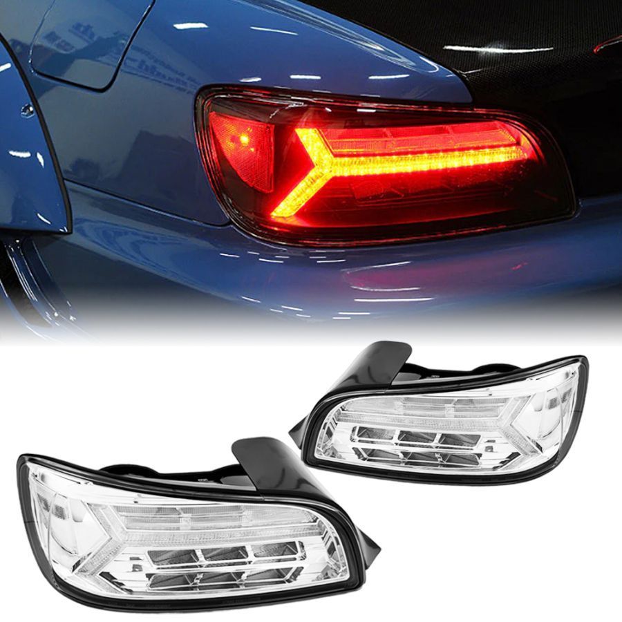 ホンダ AP1 S2000 前期用 ファイバーLEDテールランプ フルクリアータイプ