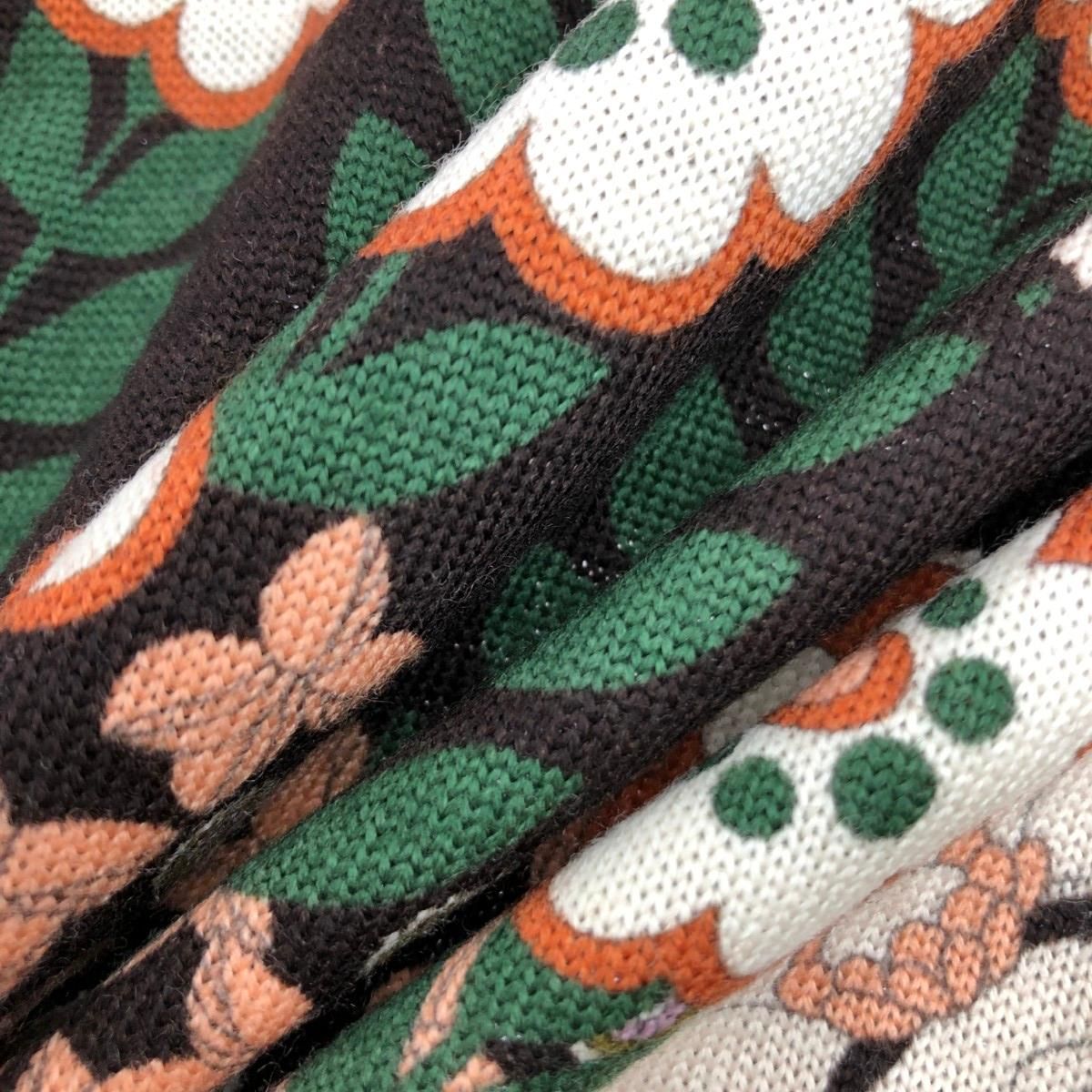 LEONARD SPORT レオナールスポーツ ハイネック長袖ニットワンピース