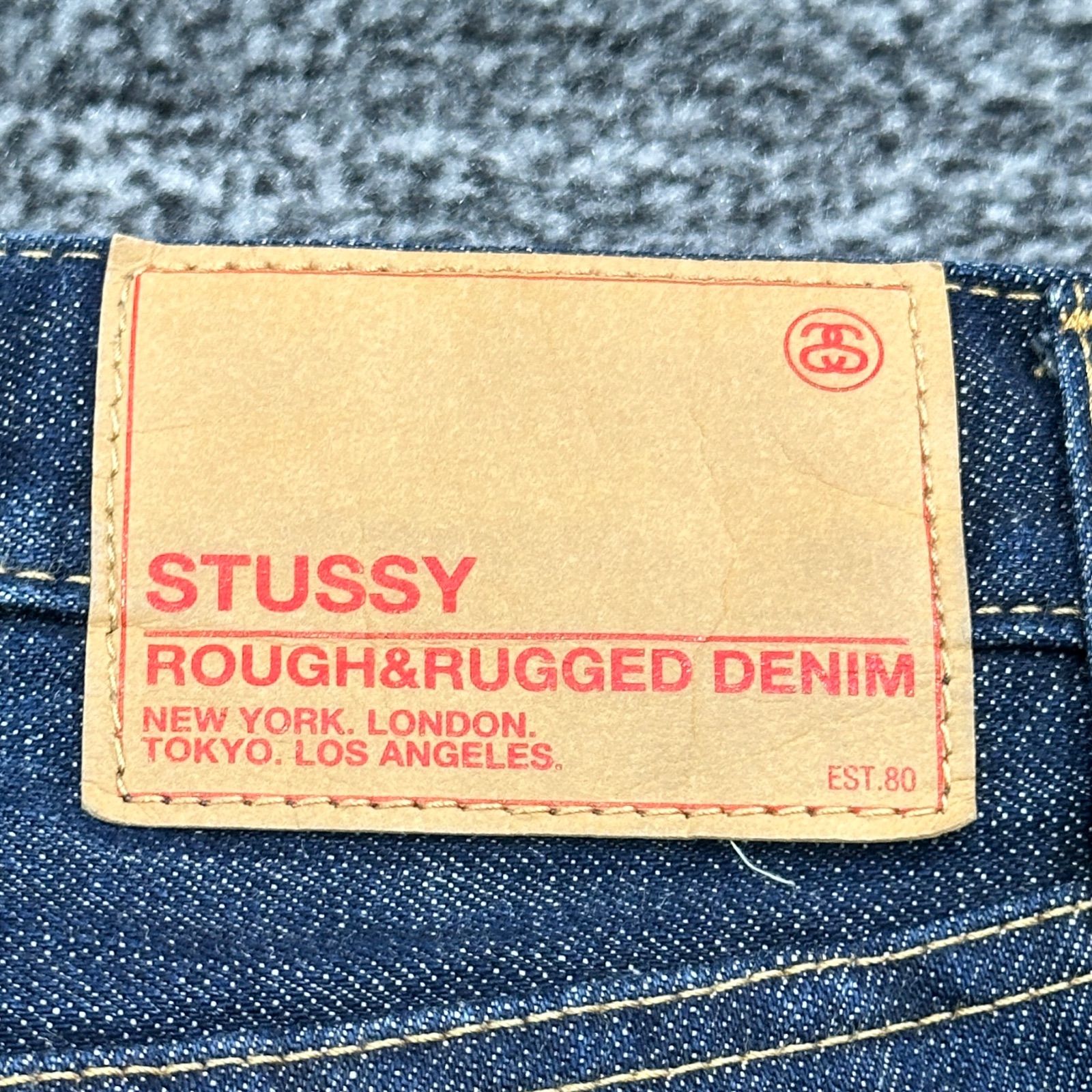 メンズ STUSSY リジッド デニムパンツ 30 ステューシー □