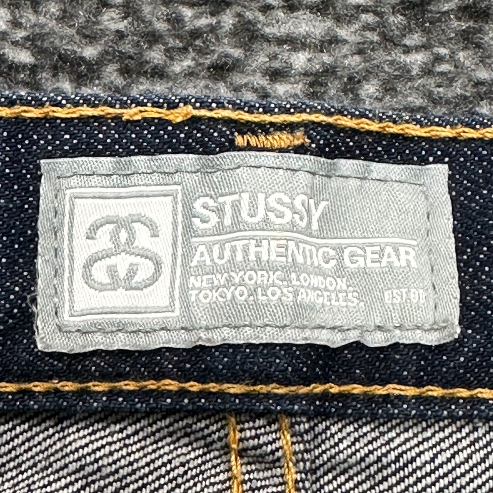 メンズ STUSSY リジッド デニムパンツ 30 ステューシー □