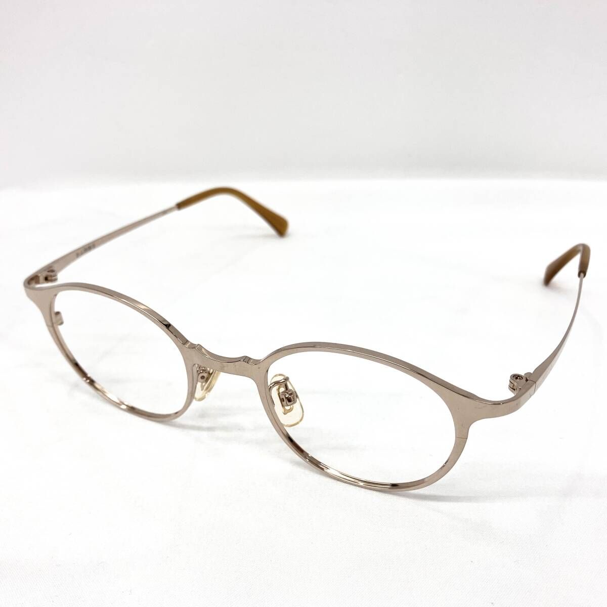 はくさんめんがねてん B 5 TITANIUM フレーム レンズ無しその他アイウェア