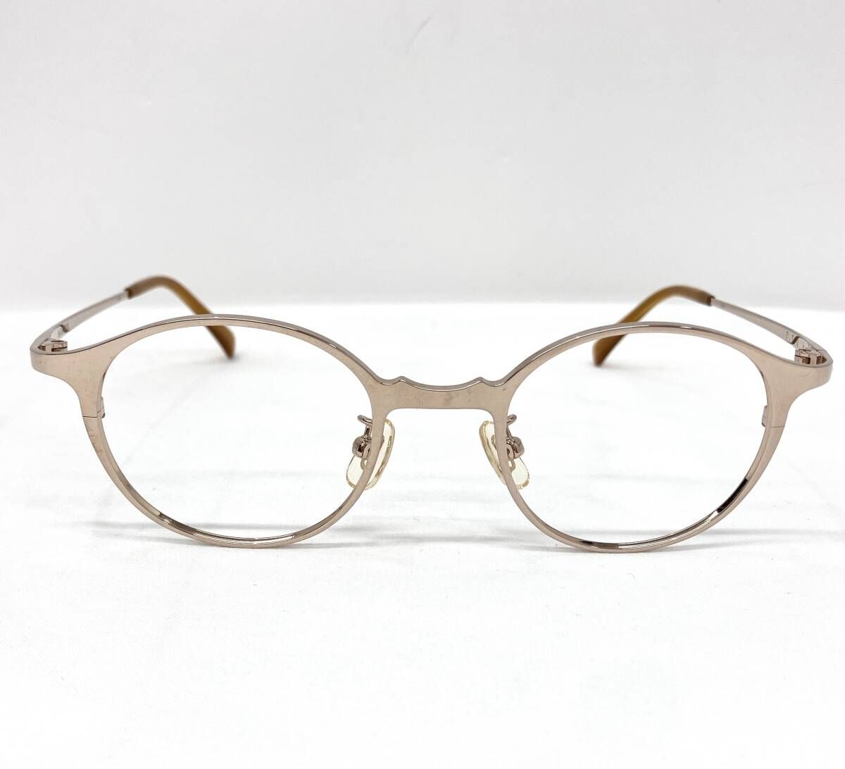 はくさんめんがねてん B 5 TITANIUM フレーム レンズ無しその他アイウェア