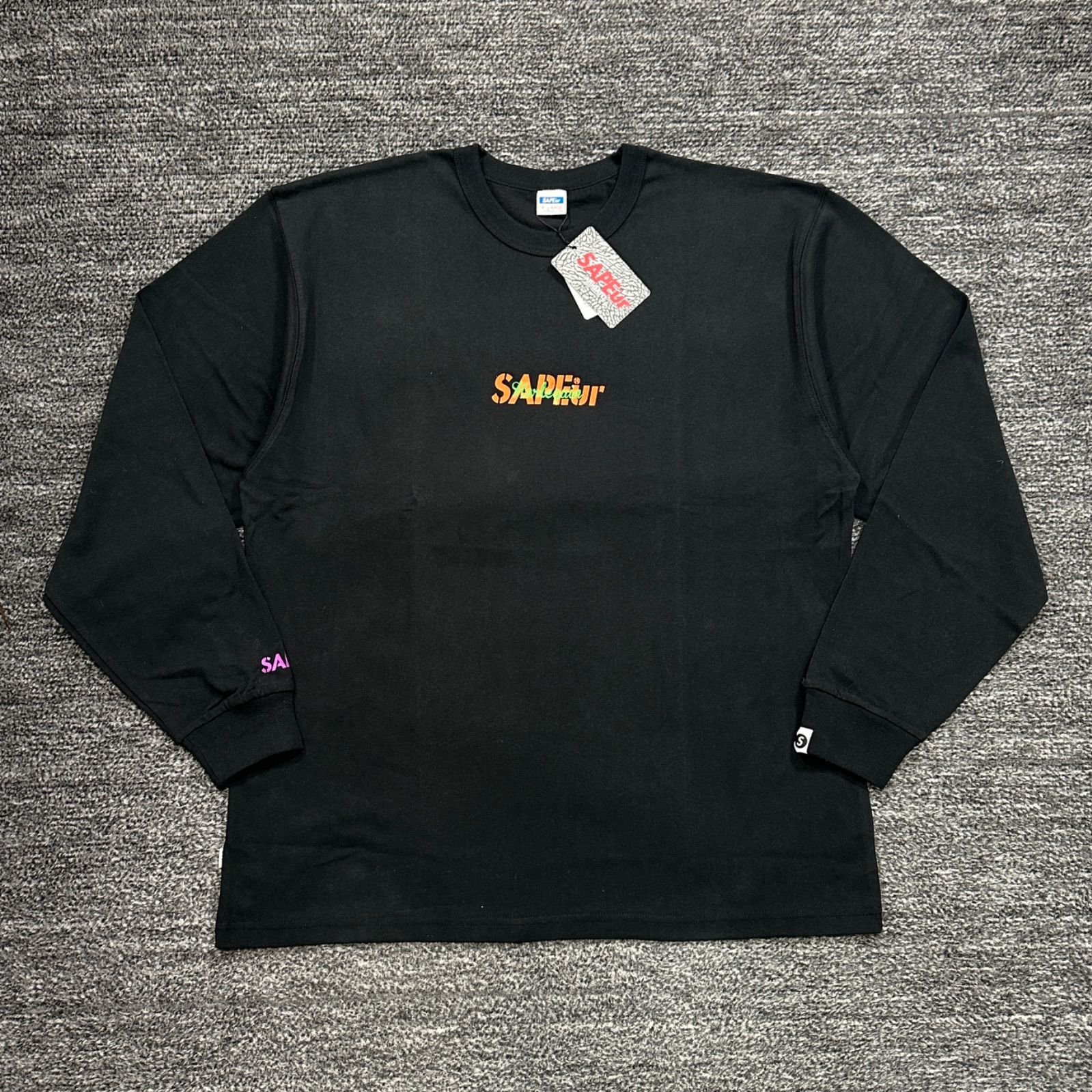 未使用品 SAPEur LONG Sleeve T-Shirt ロッドマン XL サプール ロンT