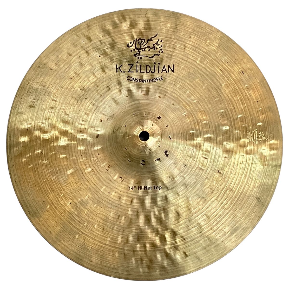 K Zildjian 14インチ HIHAT TOP シンバル