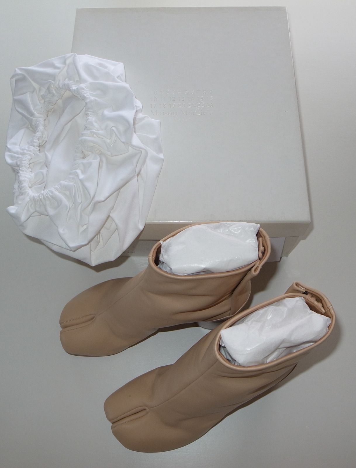 maison margiela マルジェラ beige 足袋ブーツ tabi size36 18SS