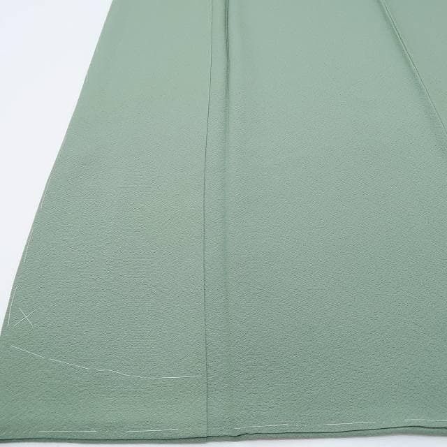 作家物落款 正絹