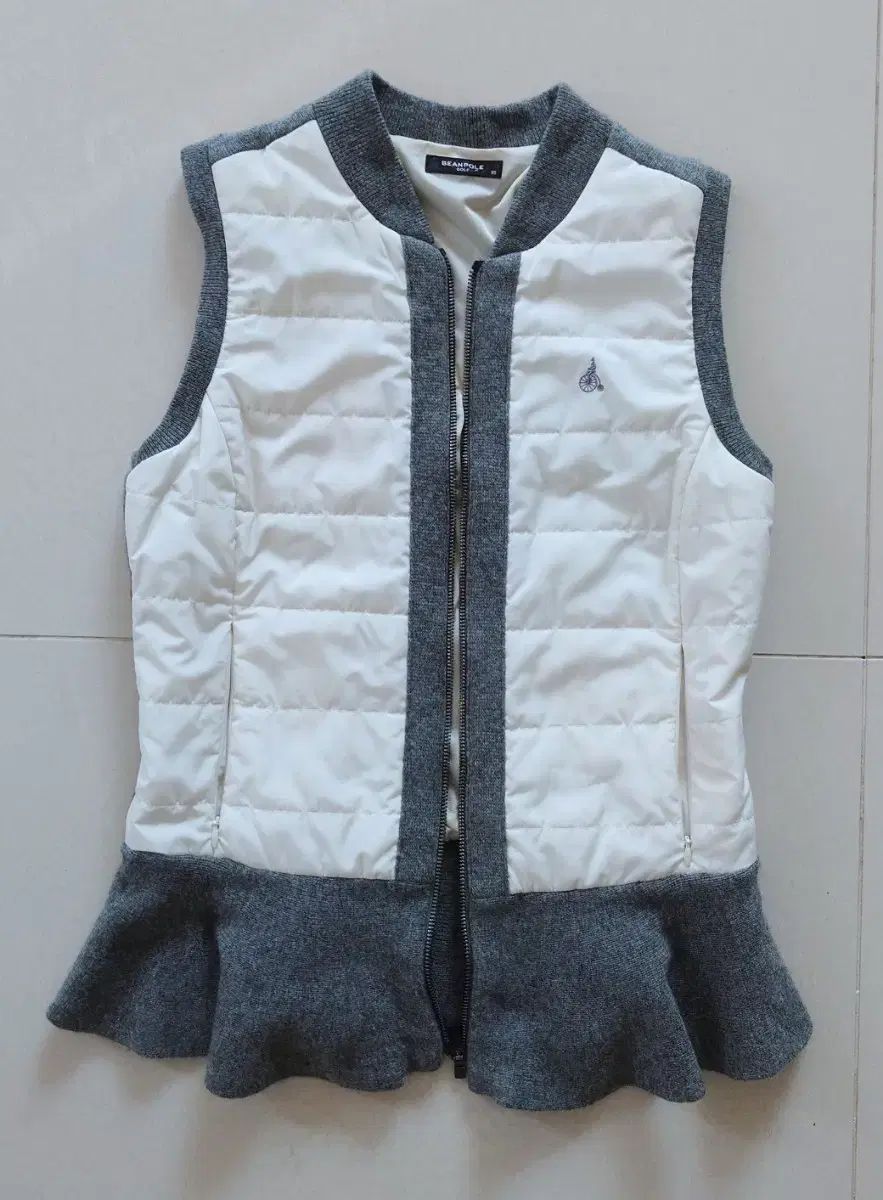ビーンポール ゴルフ ダウン ウール 模造 ベスト