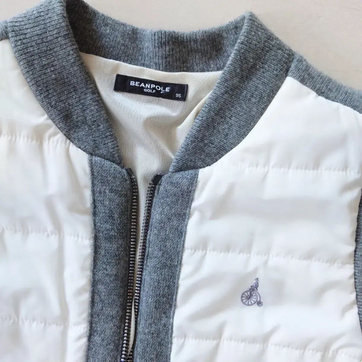 ビーンポール ゴルフ ダウン ウール 模造 ベスト