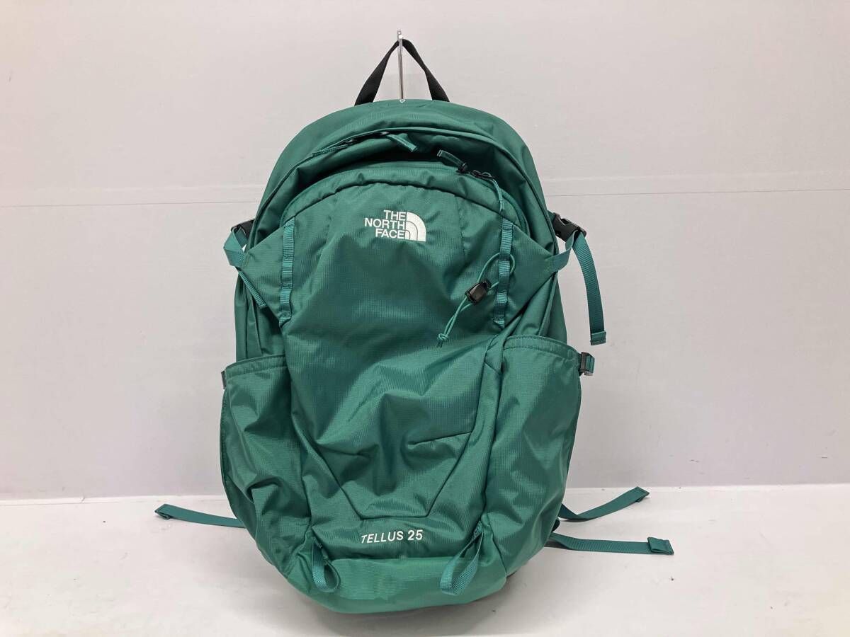 THE NORTH FACE ザノースフェイス Tellus 25 テルス25 NM 62369 バックパック リュック フォレストファーン グリーン 背面パネル 26 L 通年