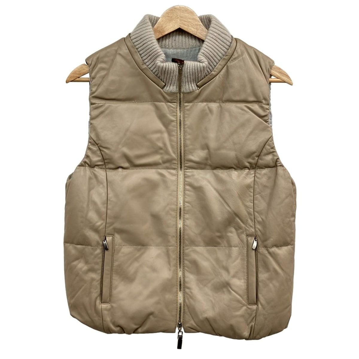 売り切り価格！　ブランベール　blancvert ベスト　ダウンベスト blancvert(ブランベール) ダウンベスト サイズ40 M レディース