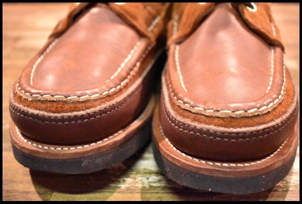 8EE 美品】RUSSELL MOCCASIN ラッセルモカシン ダブルモカシン