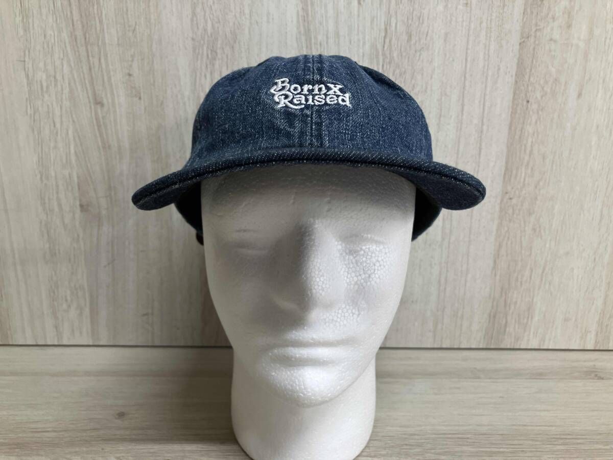 BORN X RAISED ボーンアンドレイズド デニムキャップ 帽子 セール ブルー