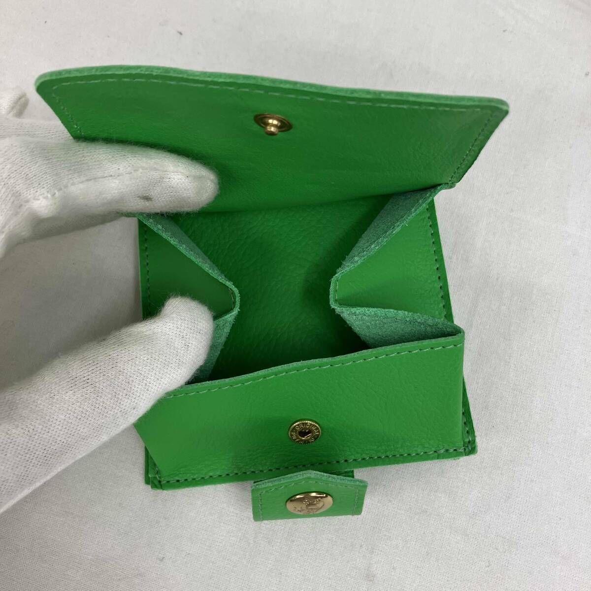  IL BISONTE 二つ折り財布 ネオン 二つ折り財布 折り財布