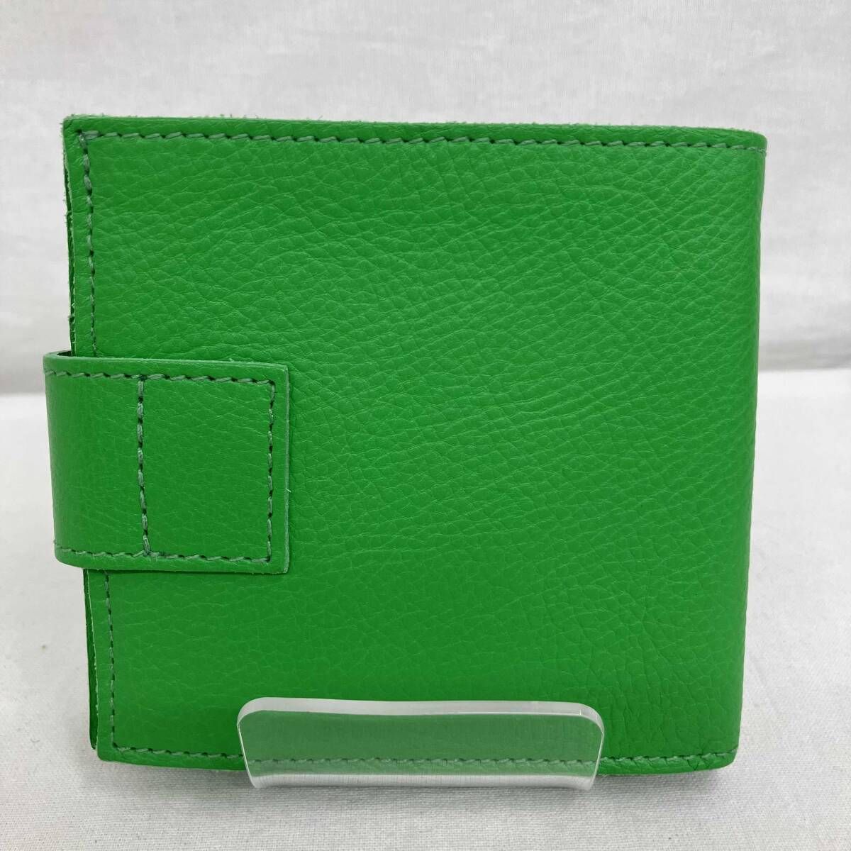 二つ折り財布 ネオン