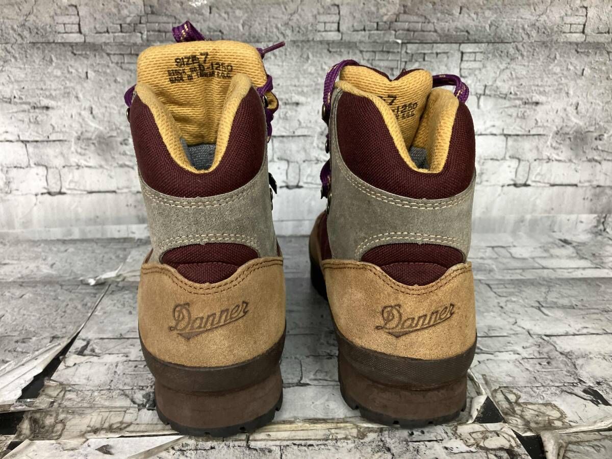 Danner ブーツ GORE-TEX ブラウン イエロー サイズ25センチ - メルカリ