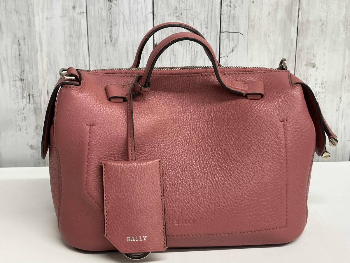 BALLY kissen ショルダーバッグ バリー 2way ハンドバッグ キッセン
