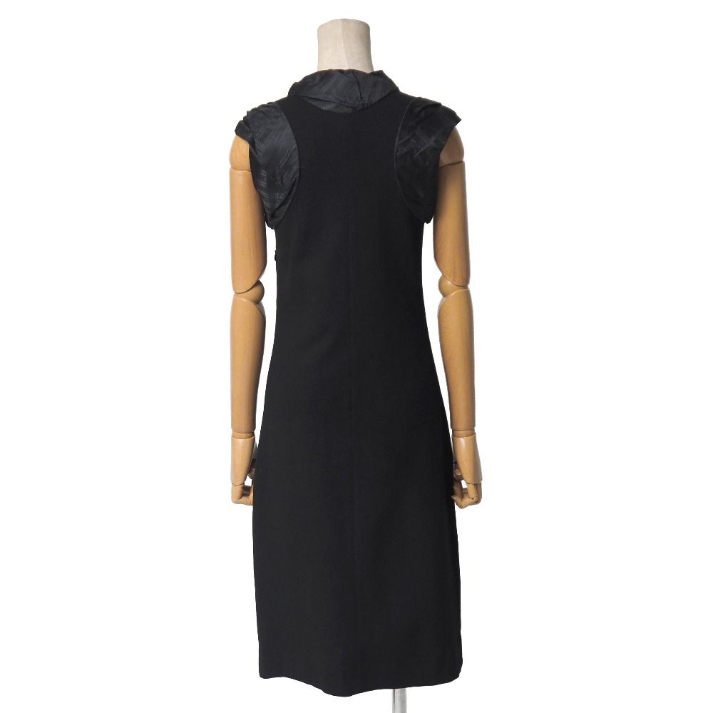 ジバンシィ ワンピース サイズ36 ロゴ ジャージー ニット ノースリーブ ロング タイトワンピ―ス ブランド古着 |RA 6717