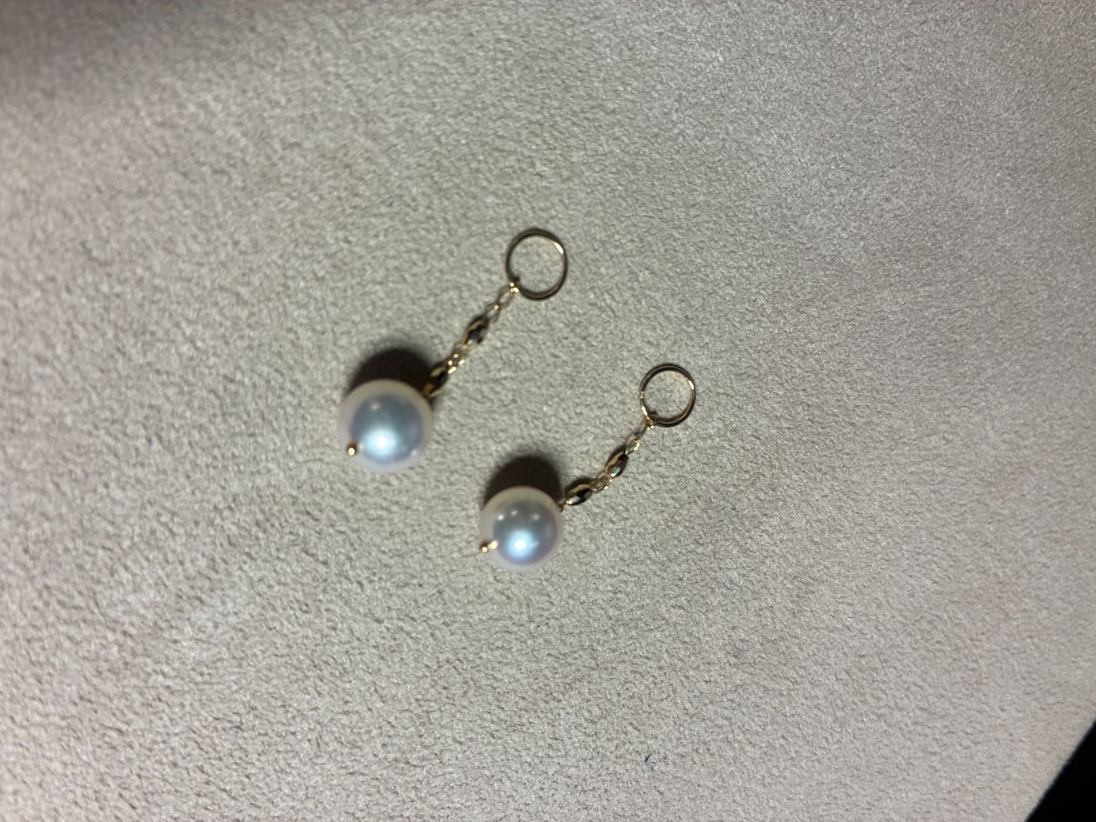 パール K 18 チャーム 1.9 g