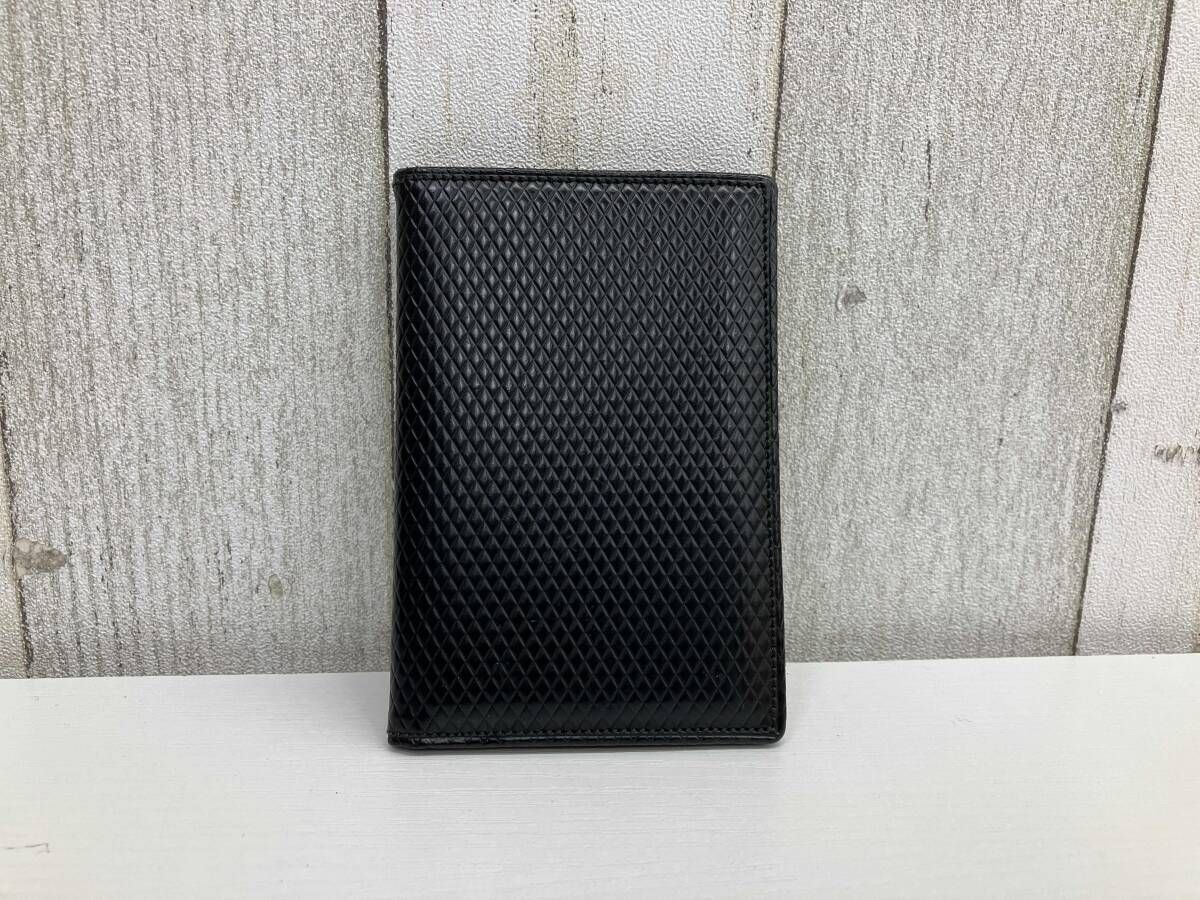 COMME des GARCONS レザー ブラック カードケース コムデギャルソン