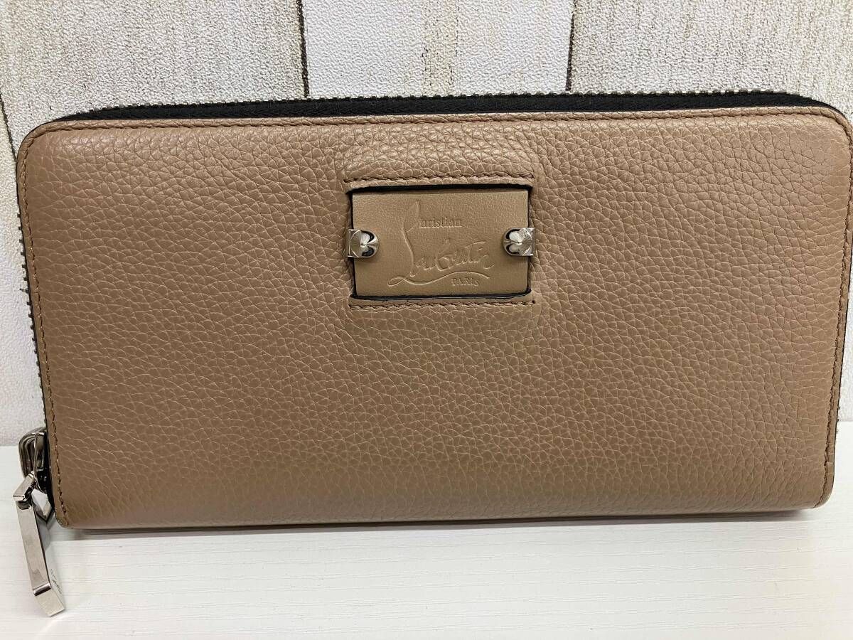 Christian Louboutin クリスチャン ルブタン 長財布 ベージュ系 3185065 き