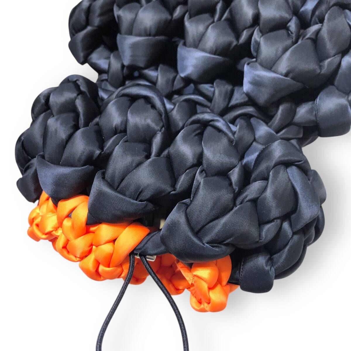  24 aw noir kei ninomiya 着 アームカバー オレンジ ブラック ノアールケイニノミヤ その他 小物