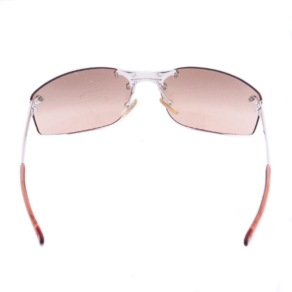 CHRISTIAN DIOR Mini Pop サングラス シルバー ブラウン YB7KH - メルカリ