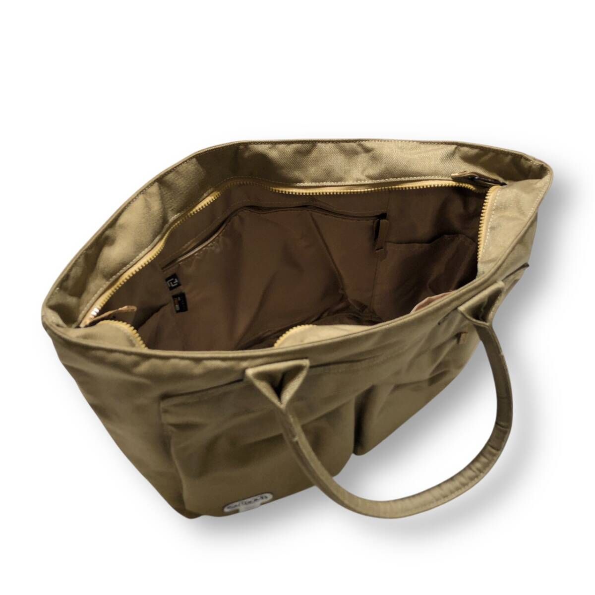 RAMIDUS×OUTDOOR PRODUCTS TOTE BAG (L) トートバッグ カーキ ラミダス 