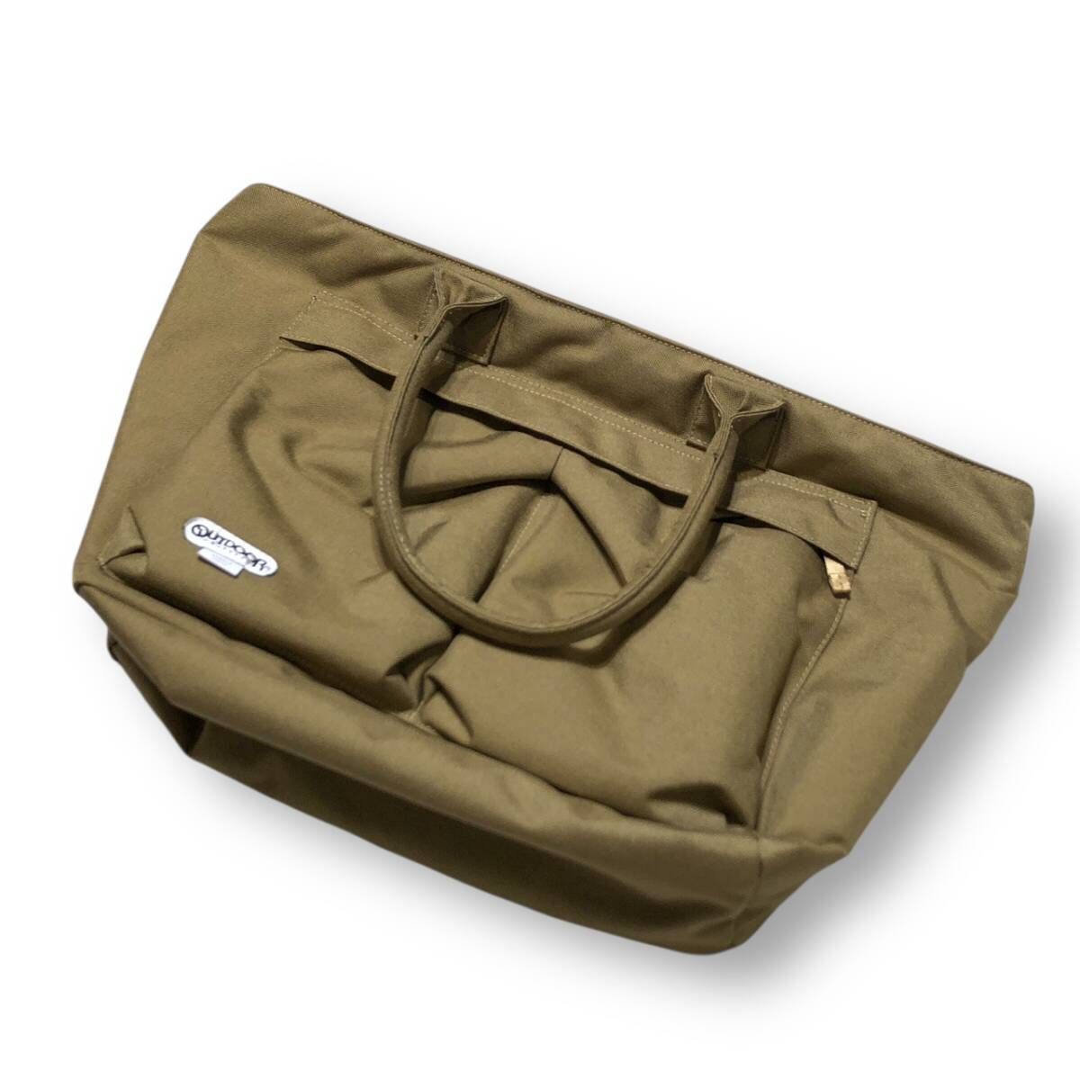 RAMIDUS×OUTDOOR PRODUCTS TOTE BAG (L) トートバッグ カーキ ラミダス 