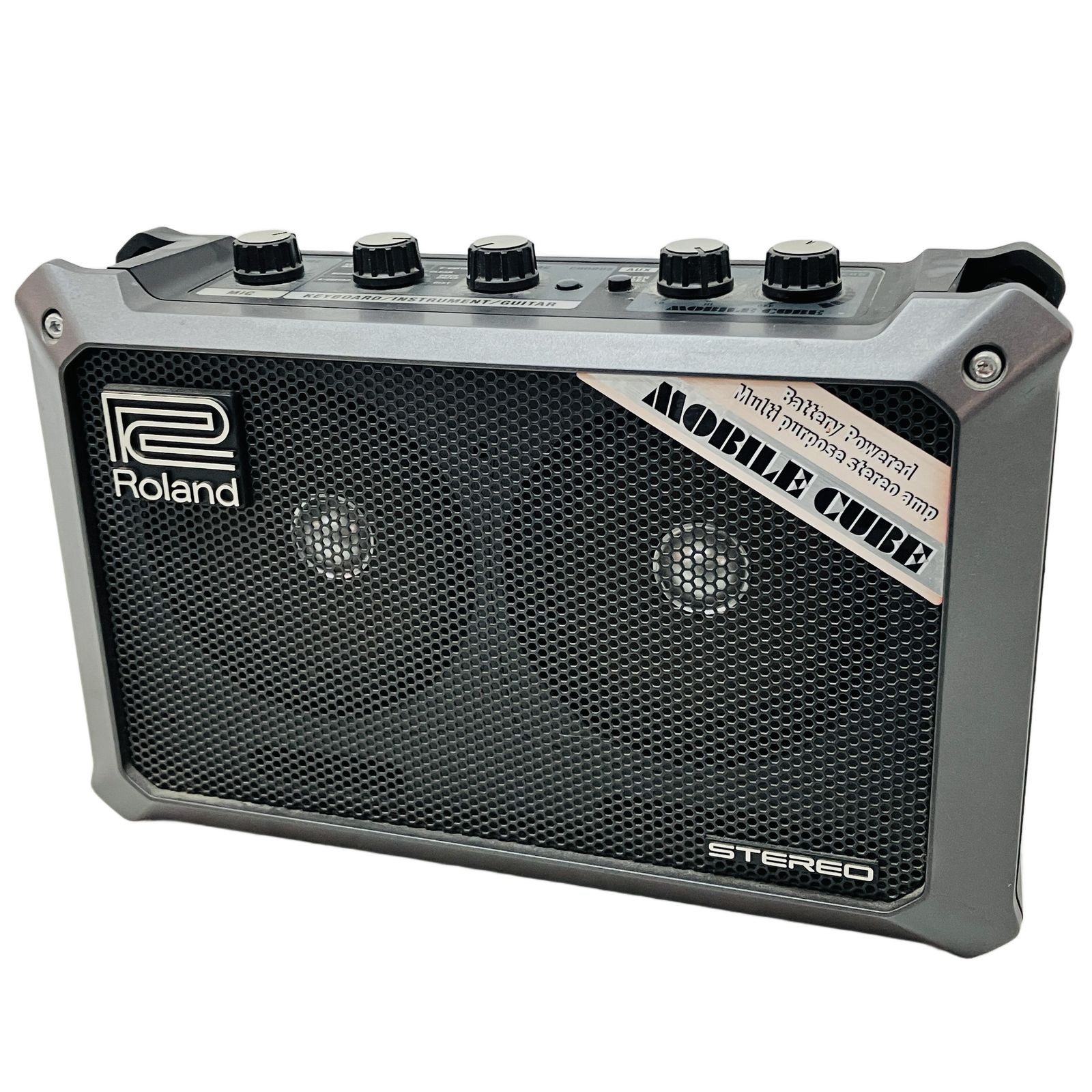 【中古】Rolandローランド MOBILE CUBE Roland ローランド MOBILE CUBE ステレオモバイルアンプ 音響機器
