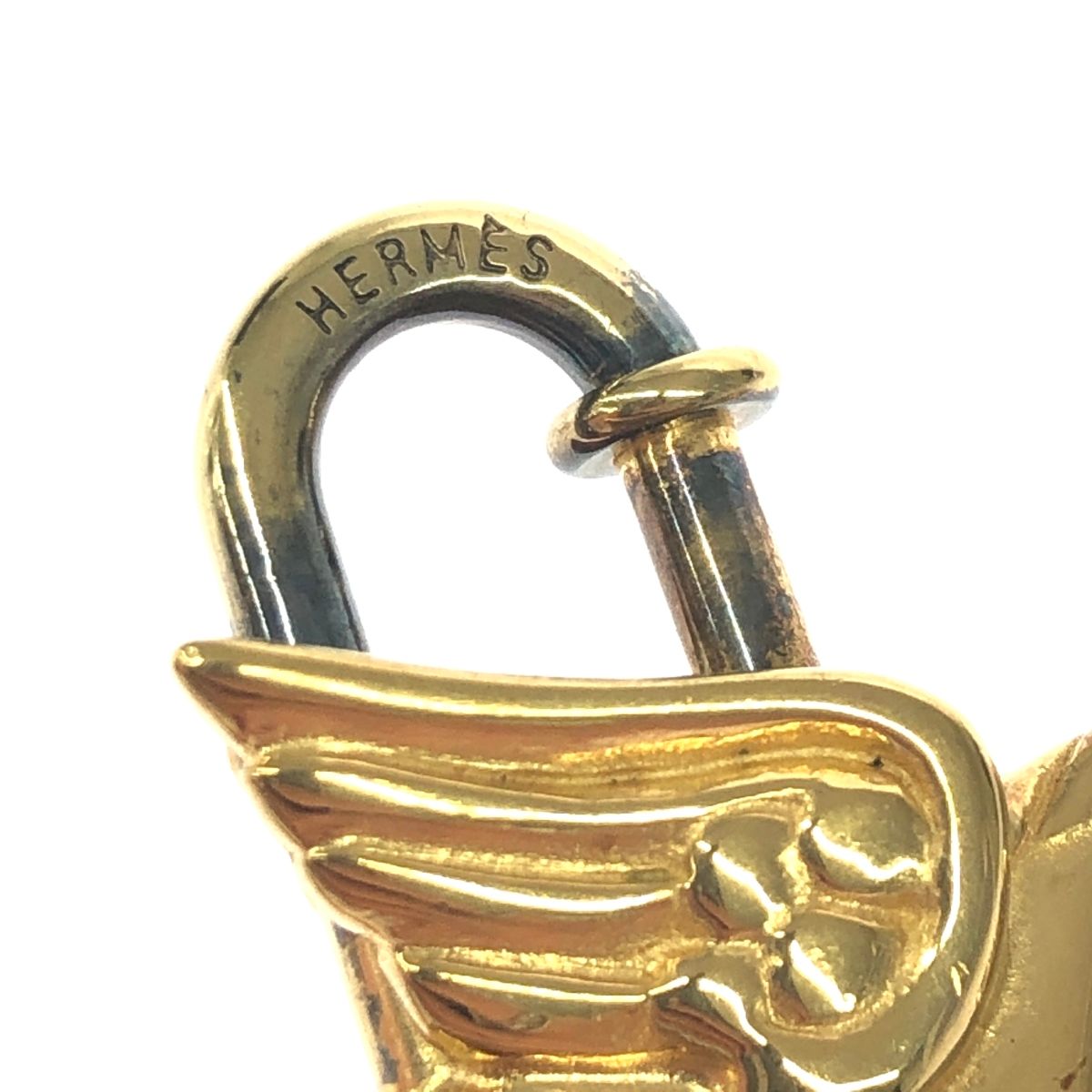 HERMES エルメス チャーム/カデナ 1993年限定/ペガサス ゴールドカラー