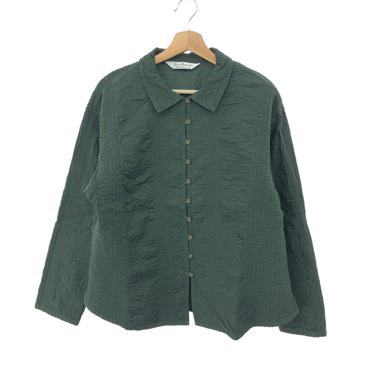 YACCOMARICARDO ヤッコマリカルド ジャケット ピンタック コットン100