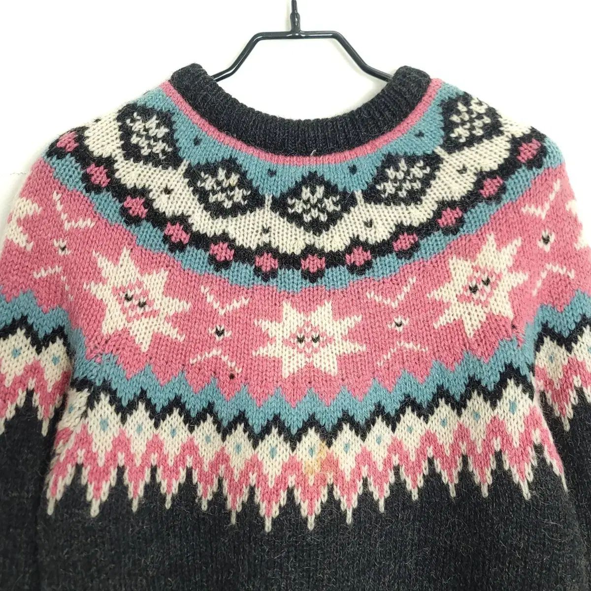 レディース エレガント WOOLRICH ウールリッチ ウールニット アップルグリーン パータン