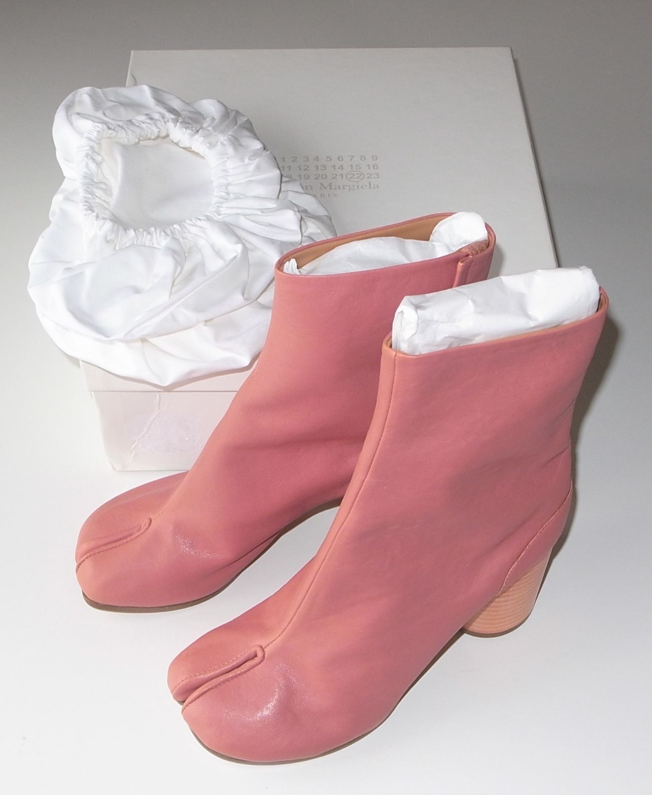 maison margiela マルジェラ rose pink 足袋ブーツ tabi size37 - メルカリ