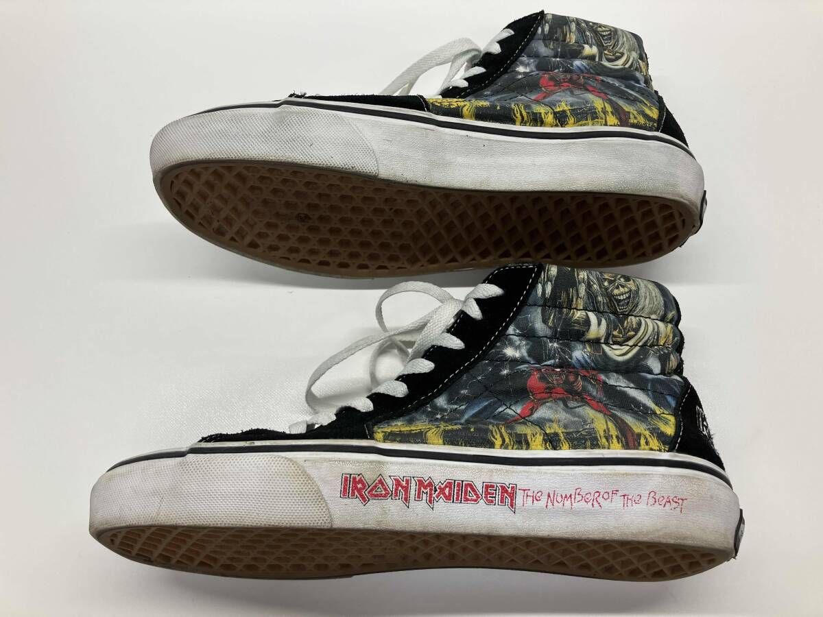 靴 VANS Sk8-HI IronMaiden30th 楽天市場】VANS SK8-HI【バンズ スケートハイ】【アイアン・メイデン