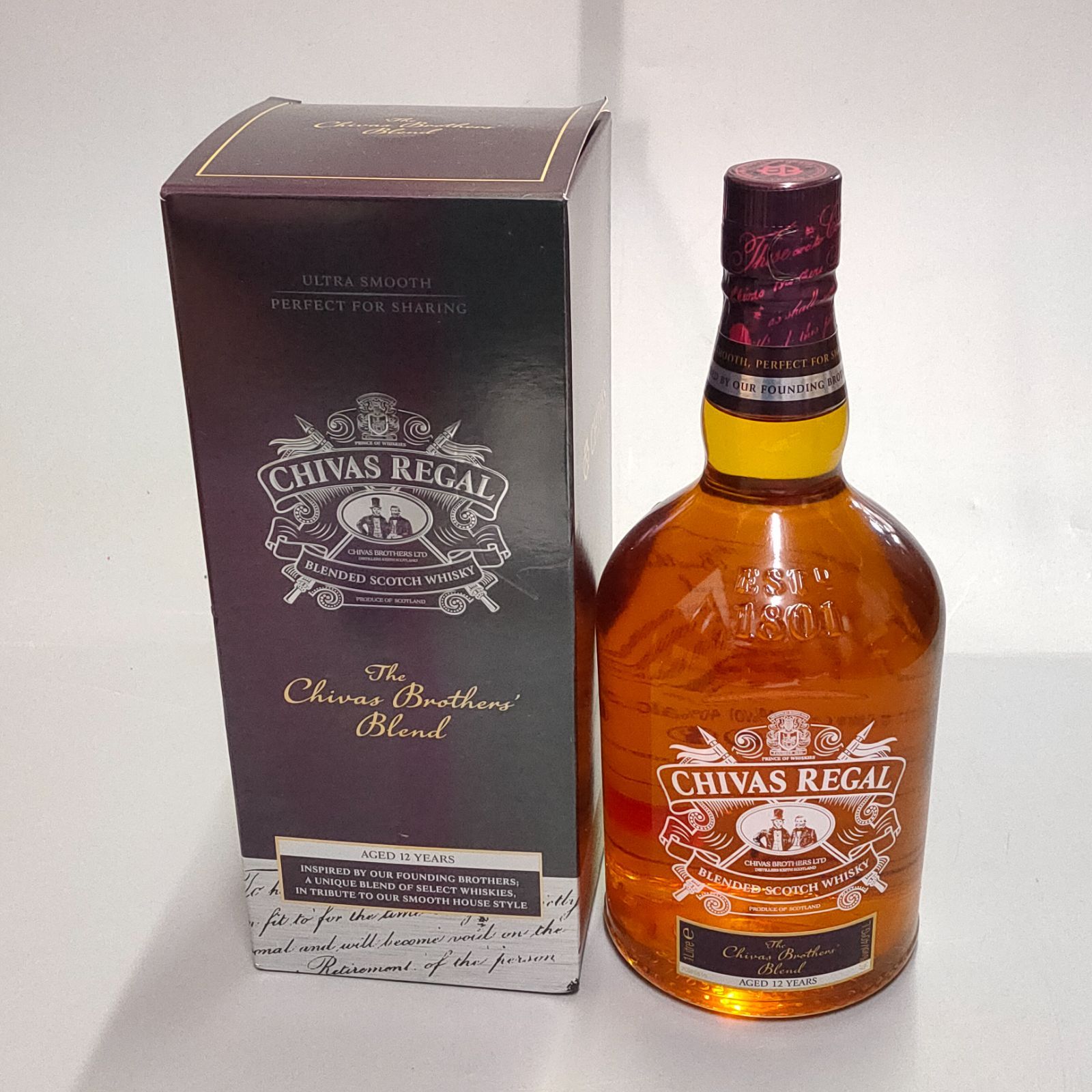CHIVAS REGAL 12年 1000ml 古酒 未開封 - メルカリ