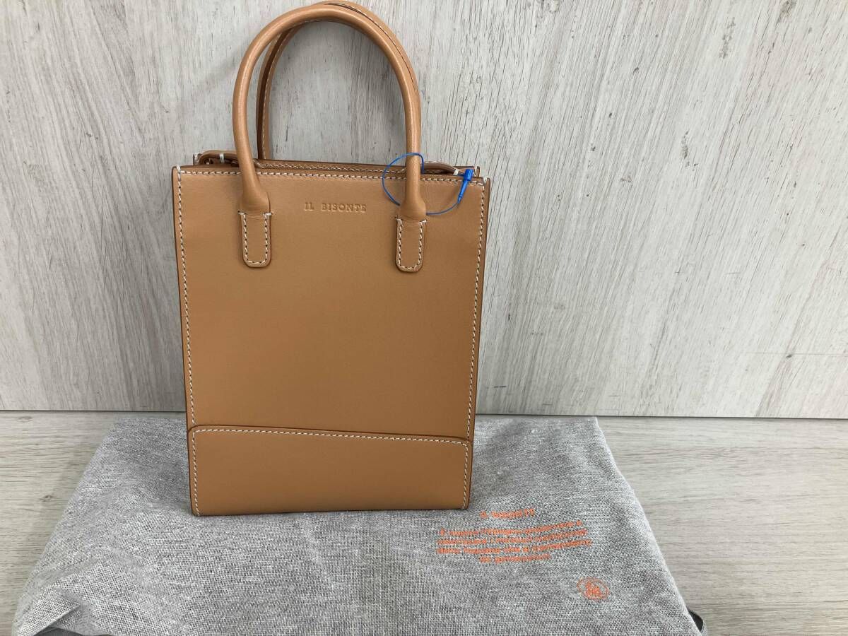 IL BISONTE(イルビゾンテ) ショルダーバッグ - ブラウン レザー 