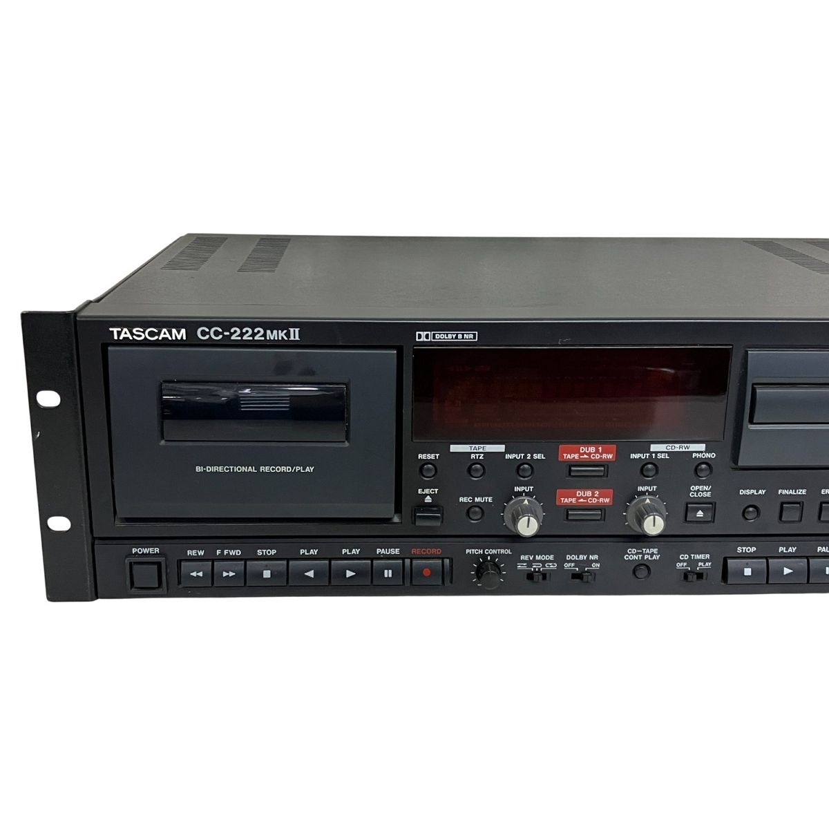 TASCAM CC-222MKII 業務用CDカセットレコーダー 2005年製 音響機器