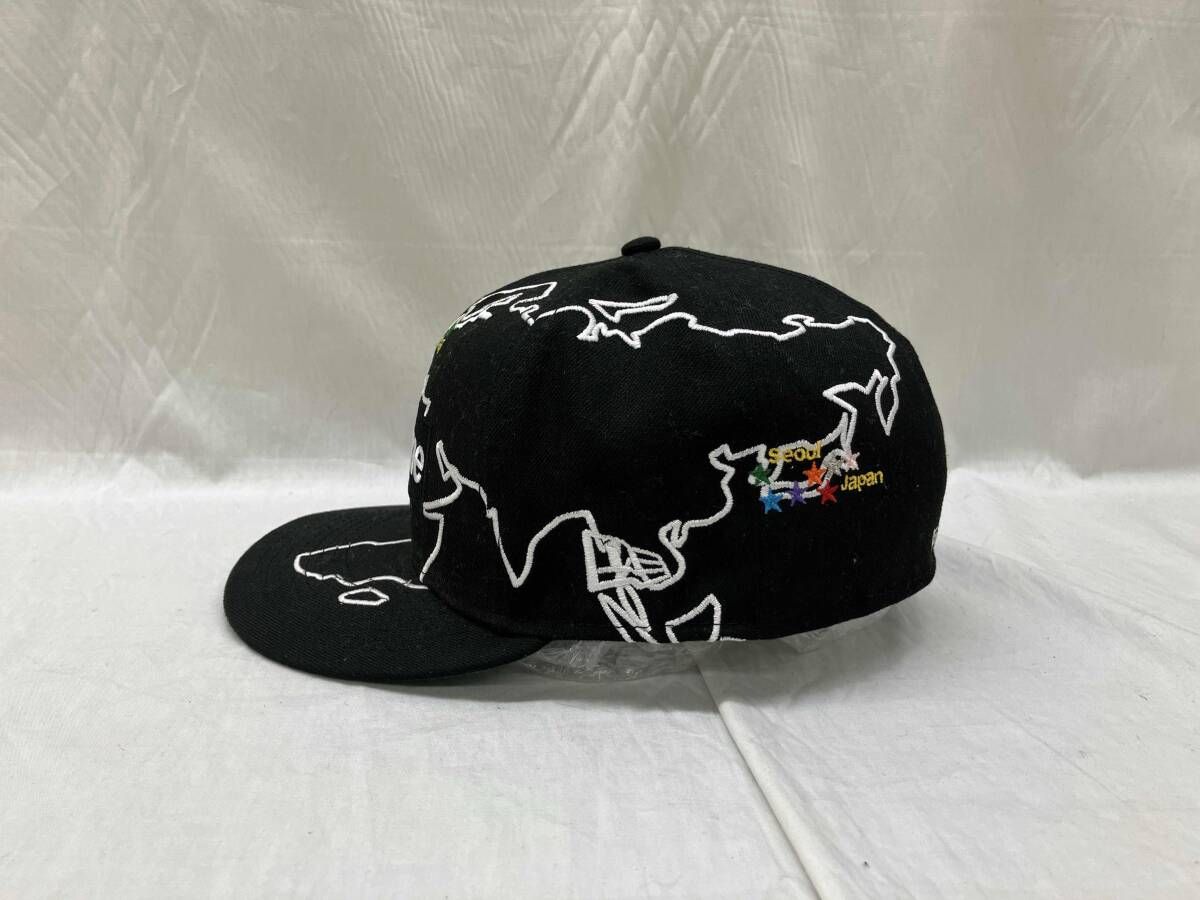 Supreme シュプリーム 23 AW Worldwide Box Logo キャップ ブラック