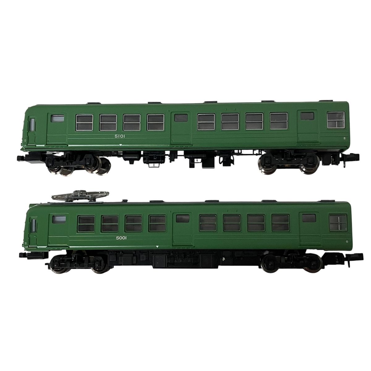 MICRO ACE A 0098 岳南鉄道 5000系 青ガエル 2両セットNゲージ 鉄道模型 マイクロエース 船模型 Nゲージ 