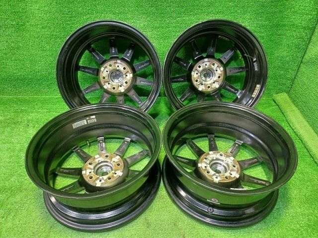 シュナイダー MID ﾉｱ ｳﾞｫｸｼｰ ｴｽﾃｨﾏ ホイール アルミ ガンメタ 16インチ 6 5 J 5穴 4本 114 3 53