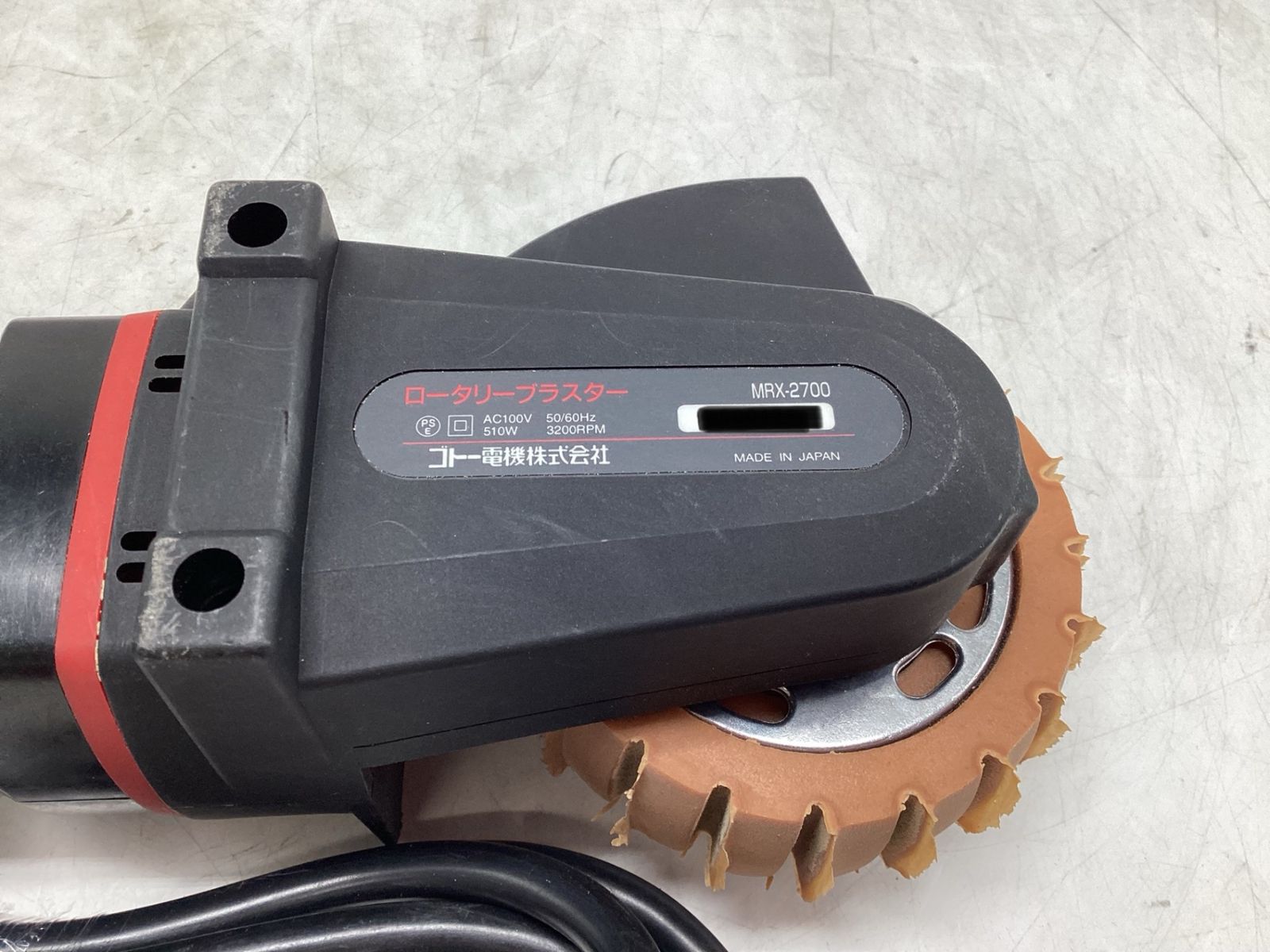  品 ゴトー電機 ロータリーブラスター エコツール豊田インター店 M 02 サンダー 研磨機