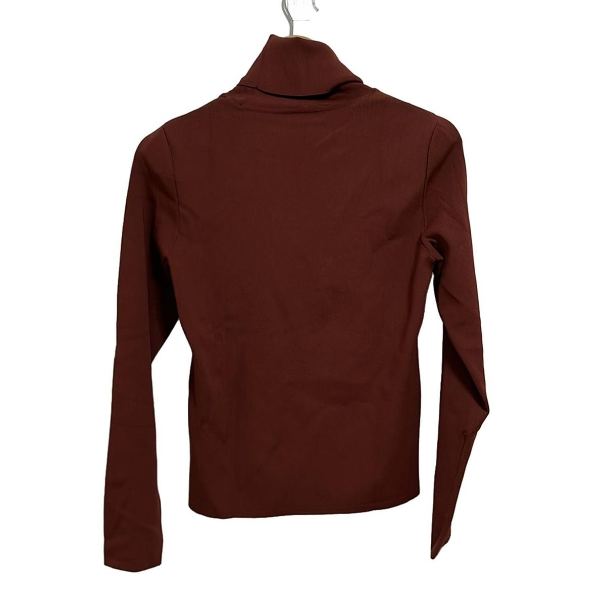 FOXEY フォクシー 長袖セーター サイズ40 M レディース - 40869 ダークブラウン タートルネック 肩パッド